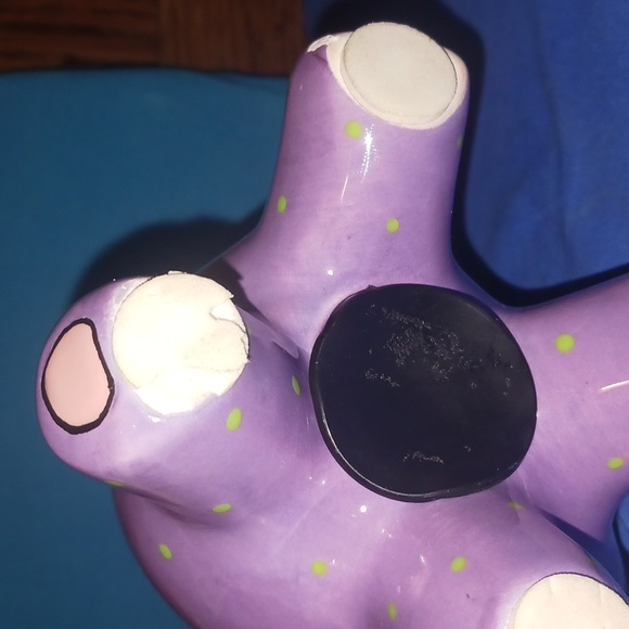Ganz purple elephant piggy bank - Picture 6 of 7